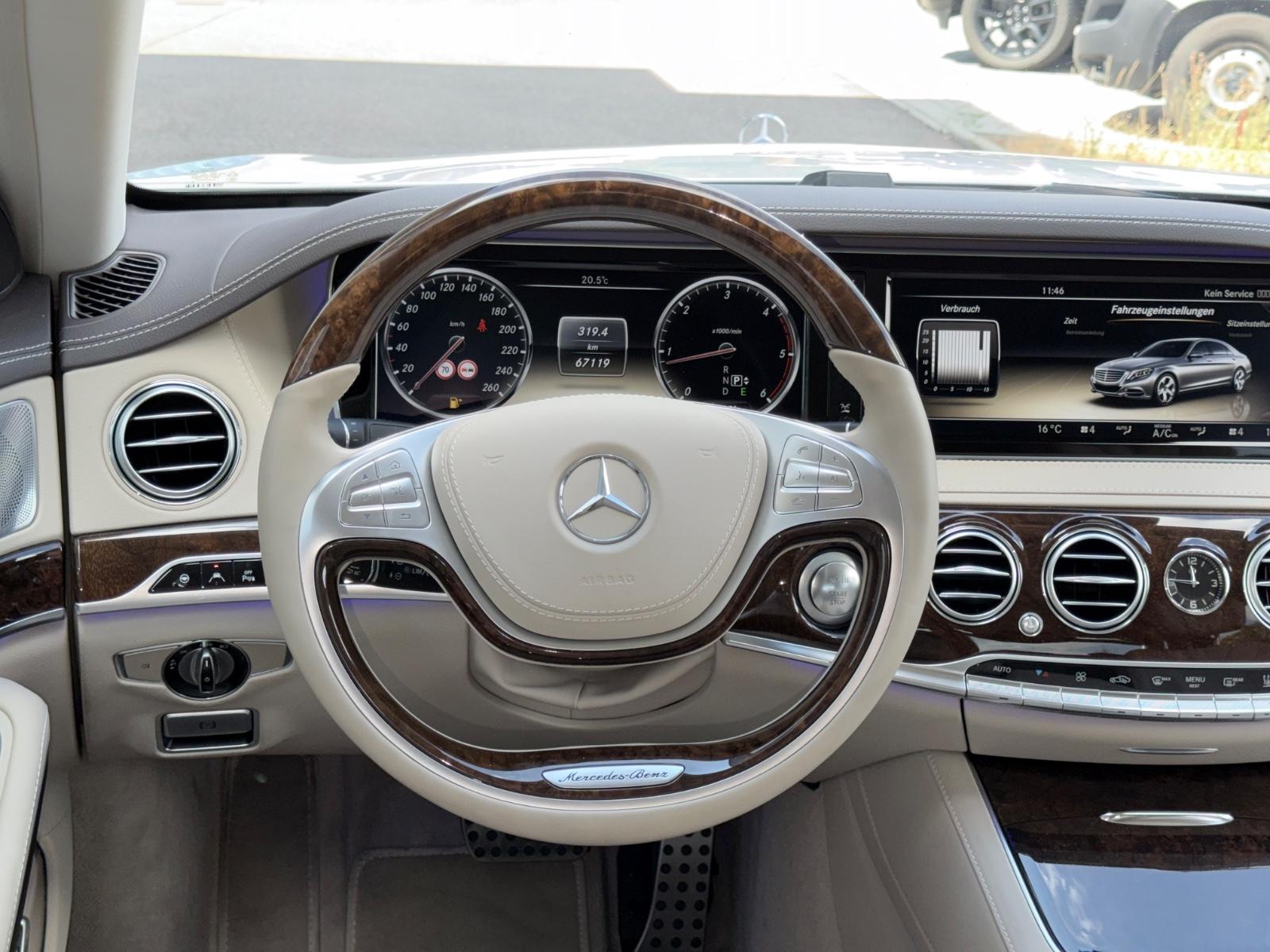 Mercedes-Benz S 350 d BlueTEC 258 ch • AMG Line • Burmester • Suivi Complet Mercedes - 2e main - Cuir Nappa