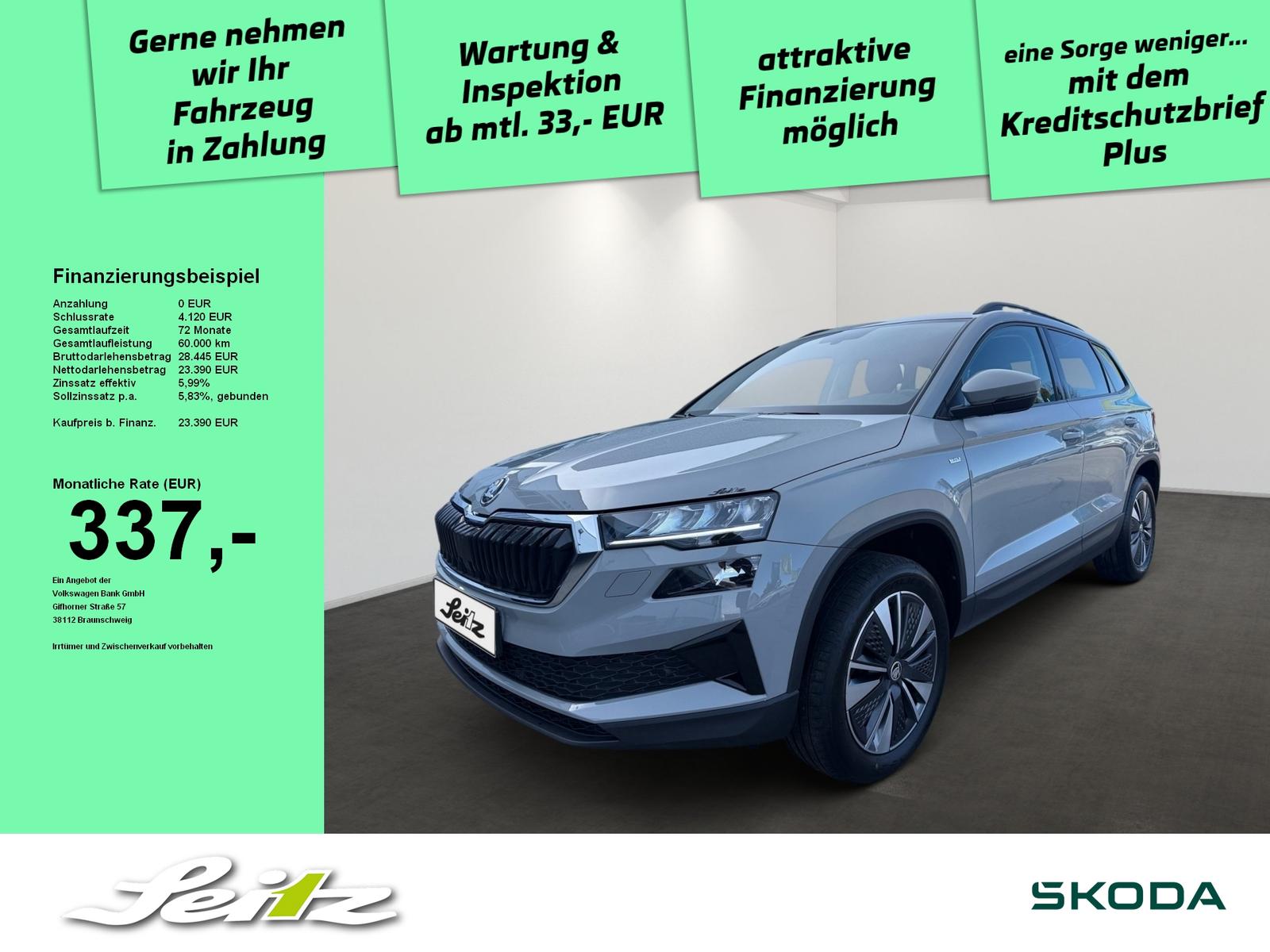 Skoda Karoq 2.0 TDI 4x4 Tour *LED*KAMERA*NAVI*