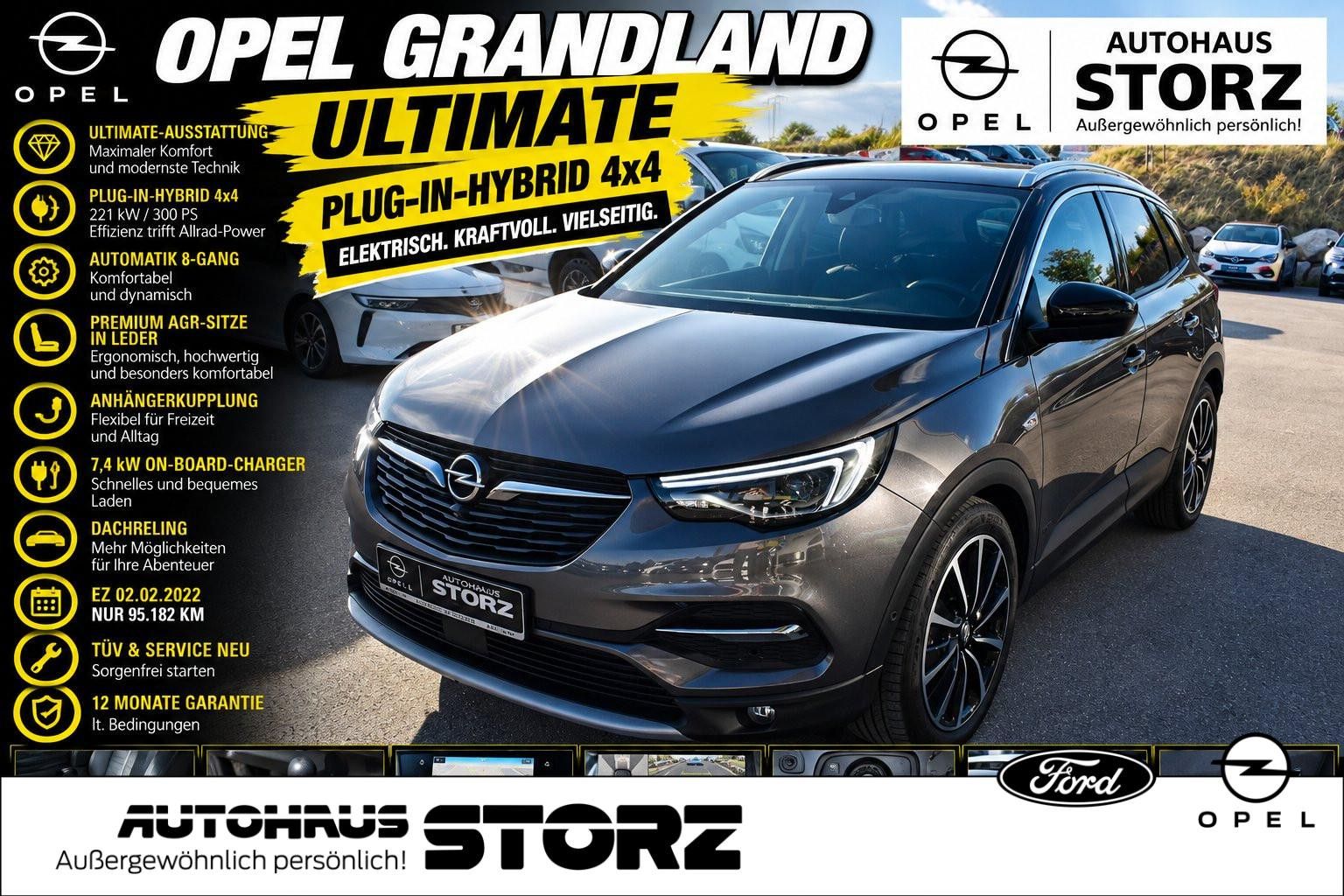 Opel Grandland Ultimate Plug-in-Hybrid 4 AHK|AGR|LEDE