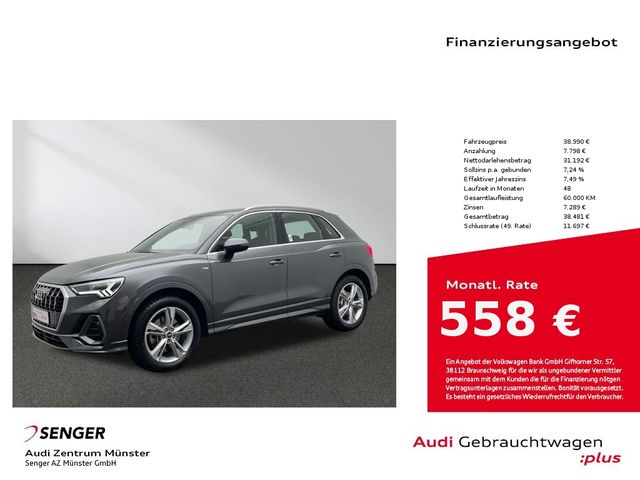 Audi Q3 S line 40 TDI quattro S tronic MMI LED AHK