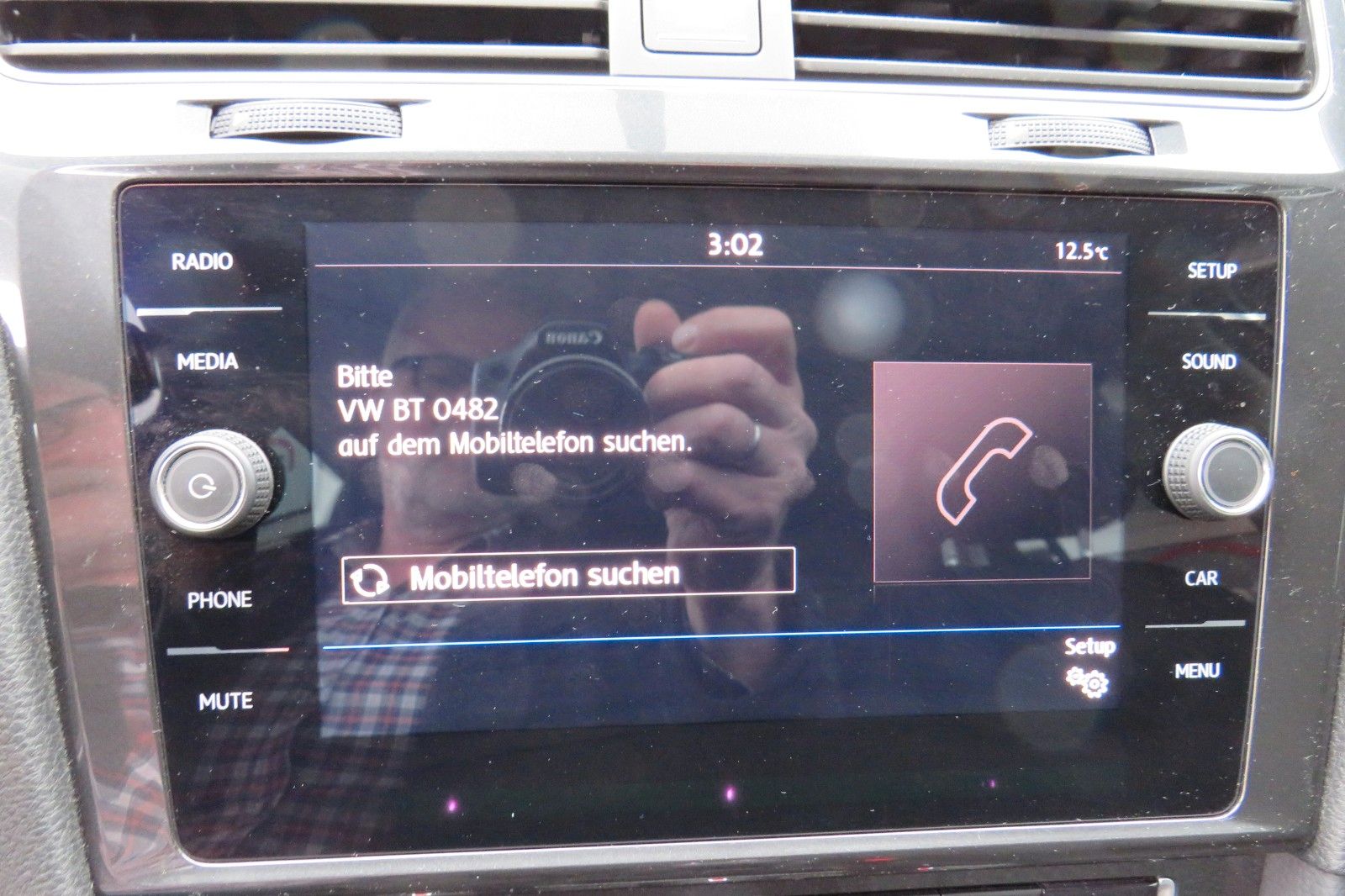 Fahrzeugabbildung Volkswagen Golf VII LIM. SITZH. TELVOR 8-FACH 4T. PDC 1.HD