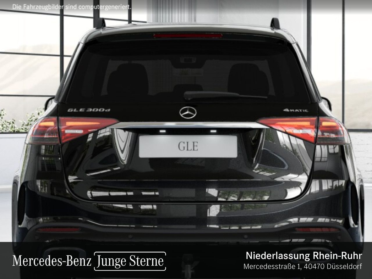 Mercedes-Benz GLE 300 d 4M AMG Adv. Night Pano DISTR AHK Airm foto 8