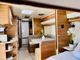 Hobby 545 KMF De Luxe - Klima, Mover, 2000kg - Hobby Separate Dusche Wohnwagen