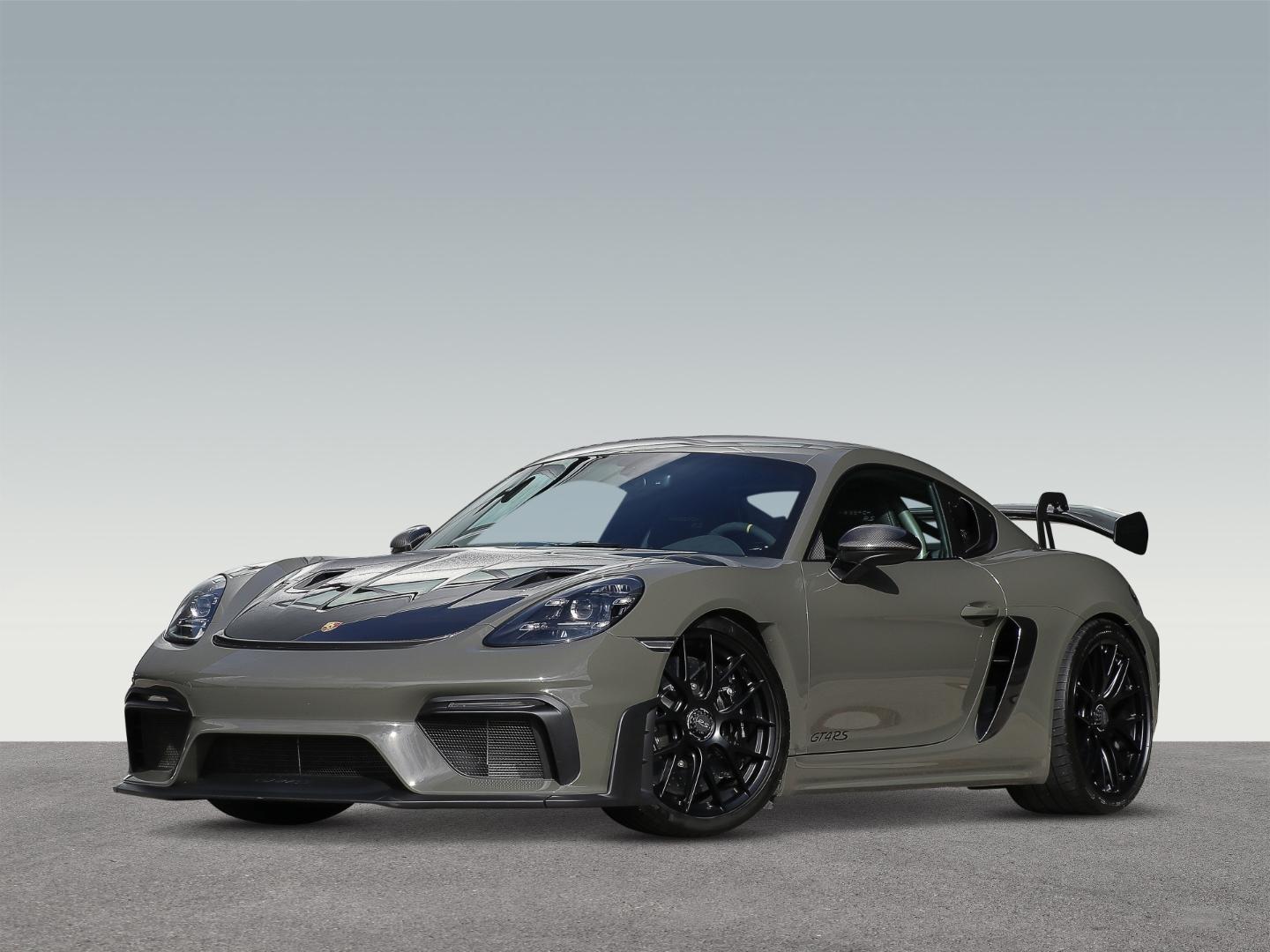 Porsche Cayman 718 GT4 RS Weissach-Paket Alexgrau PCCB