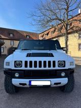 Hummer H2 6.2 V8 Kompressor Magnuson Supergharger 600PS - mit Benzin-Antrieb: Weiß, Geländewagen