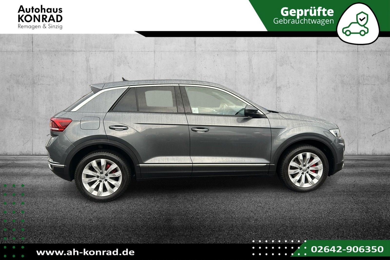 Fahrzeugabbildung Volkswagen T-Roc Sport 1.5 TSI Navi-AHK-APP