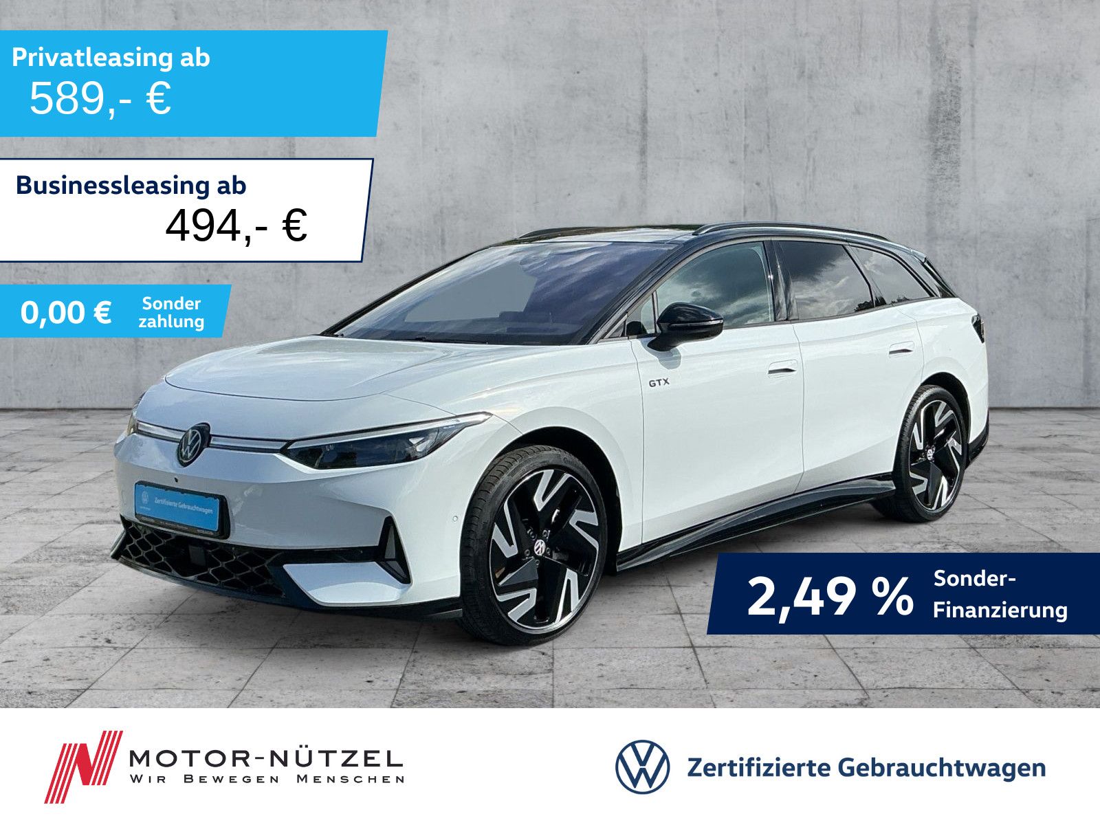 Volkswagen ID.7 Tourer GTX 4M 5JG NAVI AHK PANO HuD 360° 21 foto 1