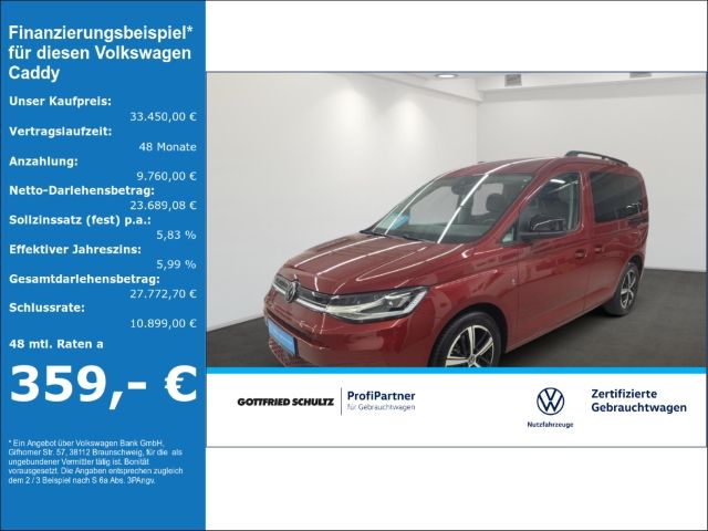 Volkswagen Caddy Life 1.5 TSI DSG LED Navi Parkpilot