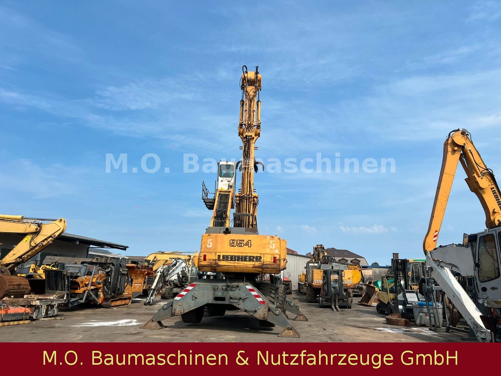 Fahrzeugabbildung Liebherr A954B Litronic / Hochf. Kabine /