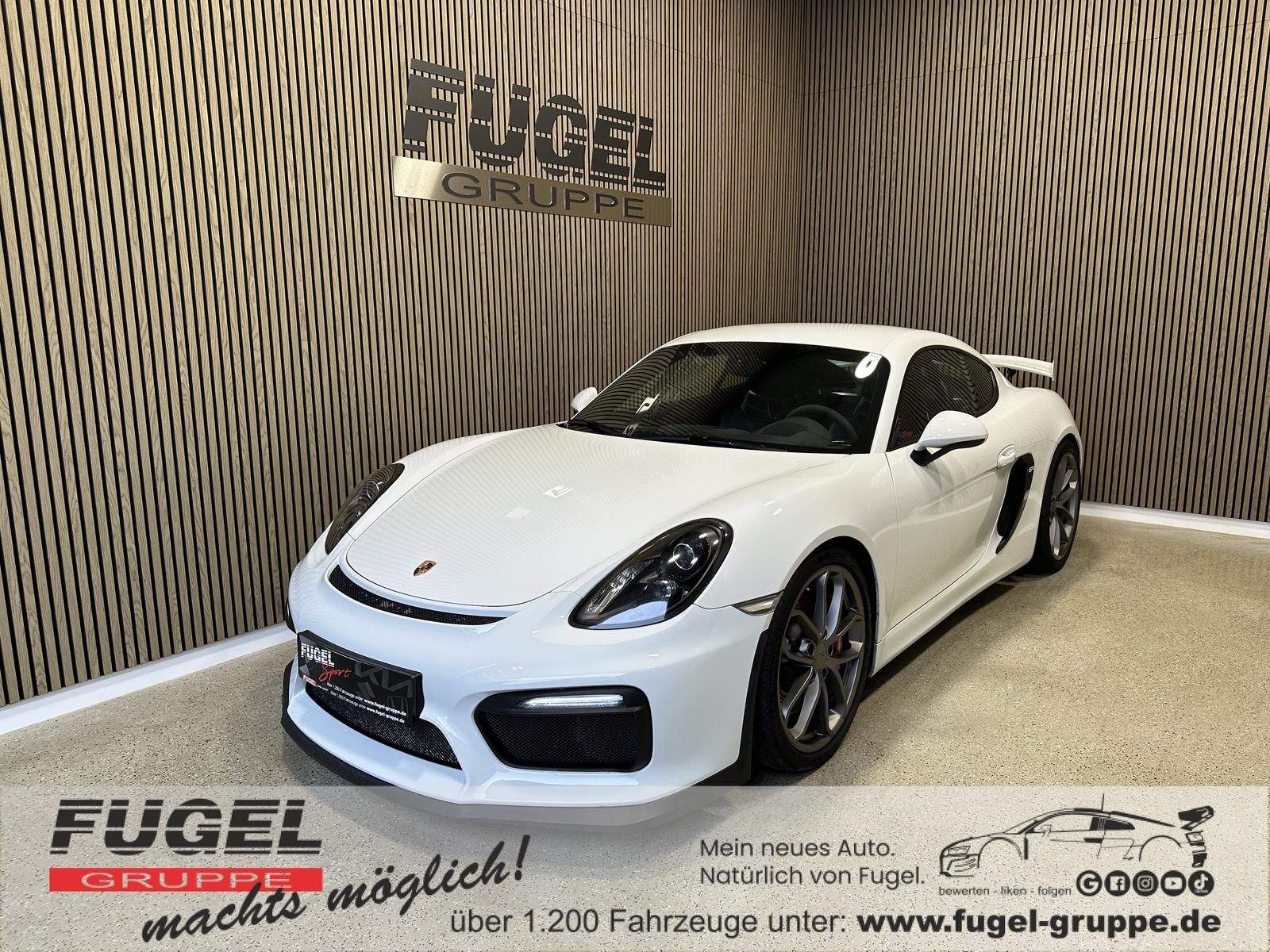PORSCHE CAYMAN 3.8 GT4 CLUBSPORT  | 385 ch | BVM | ÉCHAPPEMENT SPORT | SIEGE BAQUET