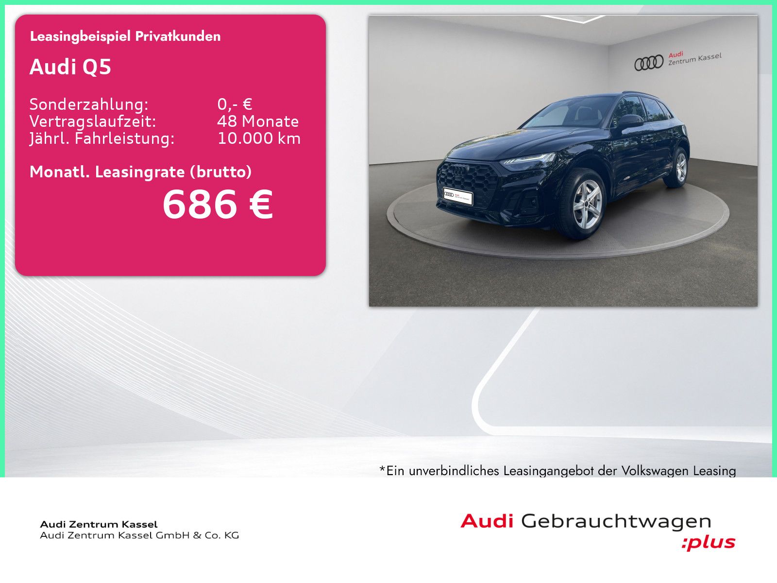 Audi Q5 40 TDI qu. S line Matrix B&O Pano AHK 360°