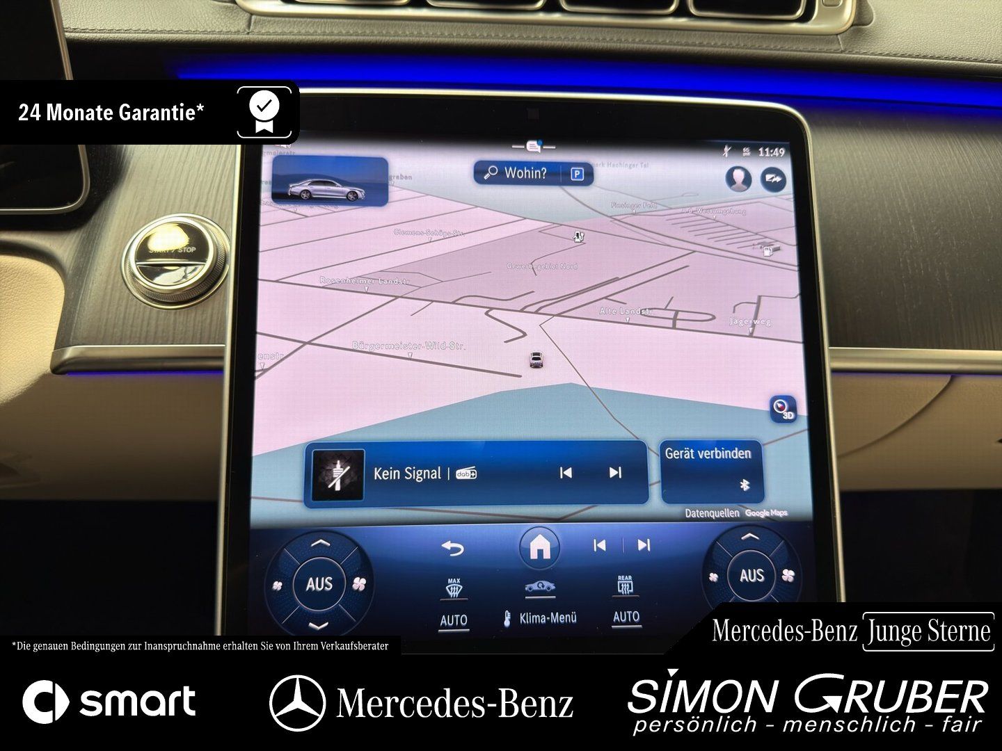 Fahrzeugabbildung Mercedes-Benz S 63 E L Perfo Carbon First Class Burm4D Keramik