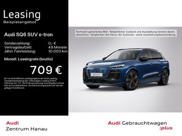 Audi Leasingangebot: Audi SQ6 e-tron*EDITION-ONE-BLUE*NAVI*MATRIX*HUD*AHK*