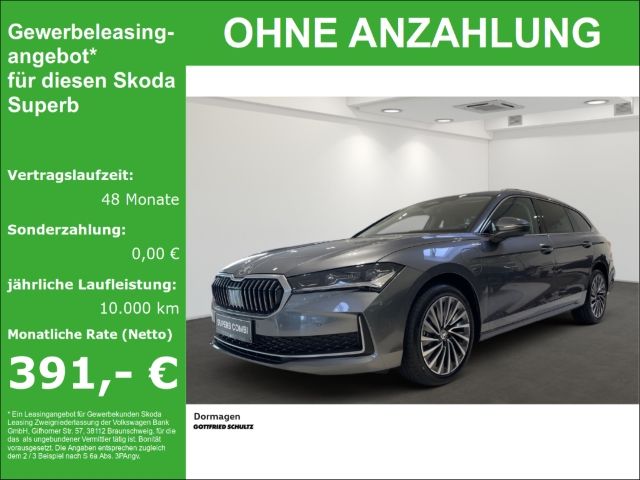 Skoda Superb COMBI L&K iV DSG MATRIX AHK NAVI LEDER KA