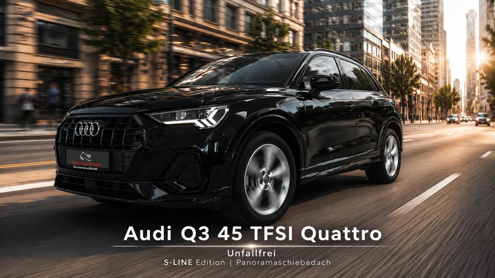 Audi Q3 45 TFSI Quat. S-Tro~UNFALLFREI+DEUTSCH+S-LINE