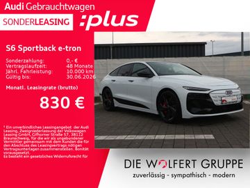 Audi Leasingangebot: Audi S6 Sportback e-tron SITZBELÜFTUNG*PANO*AHK*360°