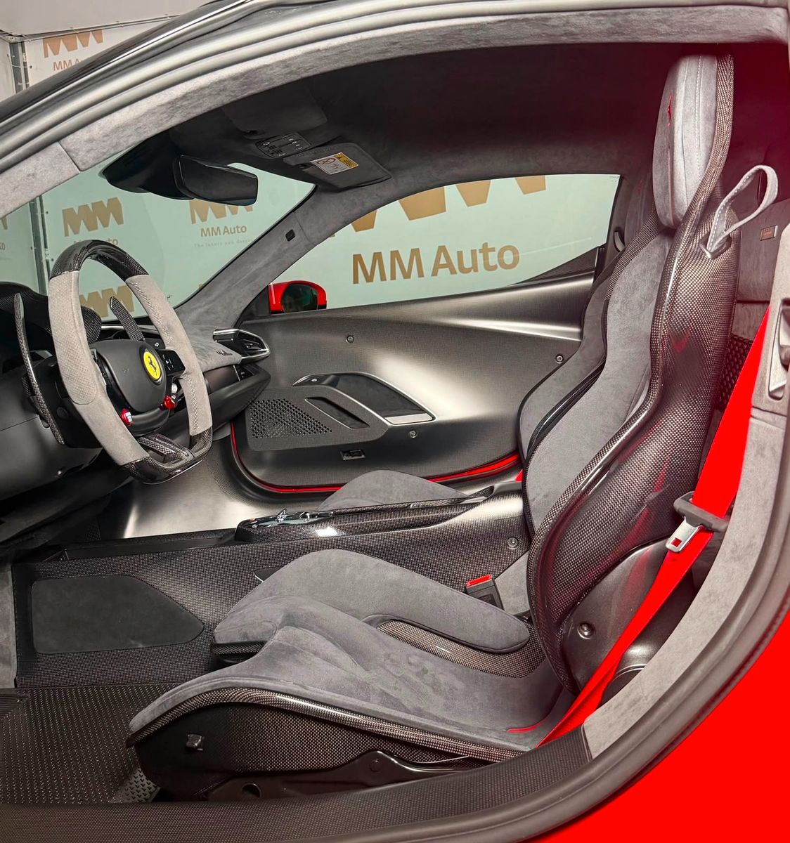 Ferrari 296 GTB Speciale Carbon Lift Surround COC Blanko imagem 3