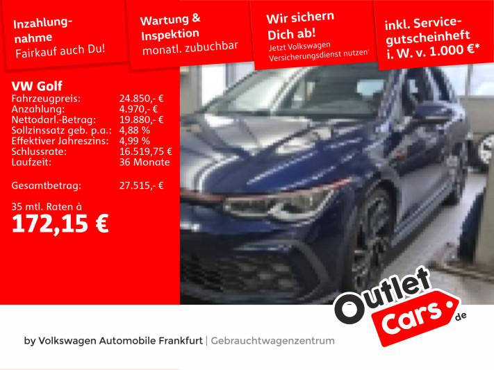 Volkswagen Golf VIII 2.0 TSI DSG GTI Navi IQ.Light DCC