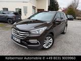 Hyundai Santa Fe blue 4WD LEDER|NAVI|SHZ - gebrauchte Hyundai SANTA FE aus dem Jahr 2018