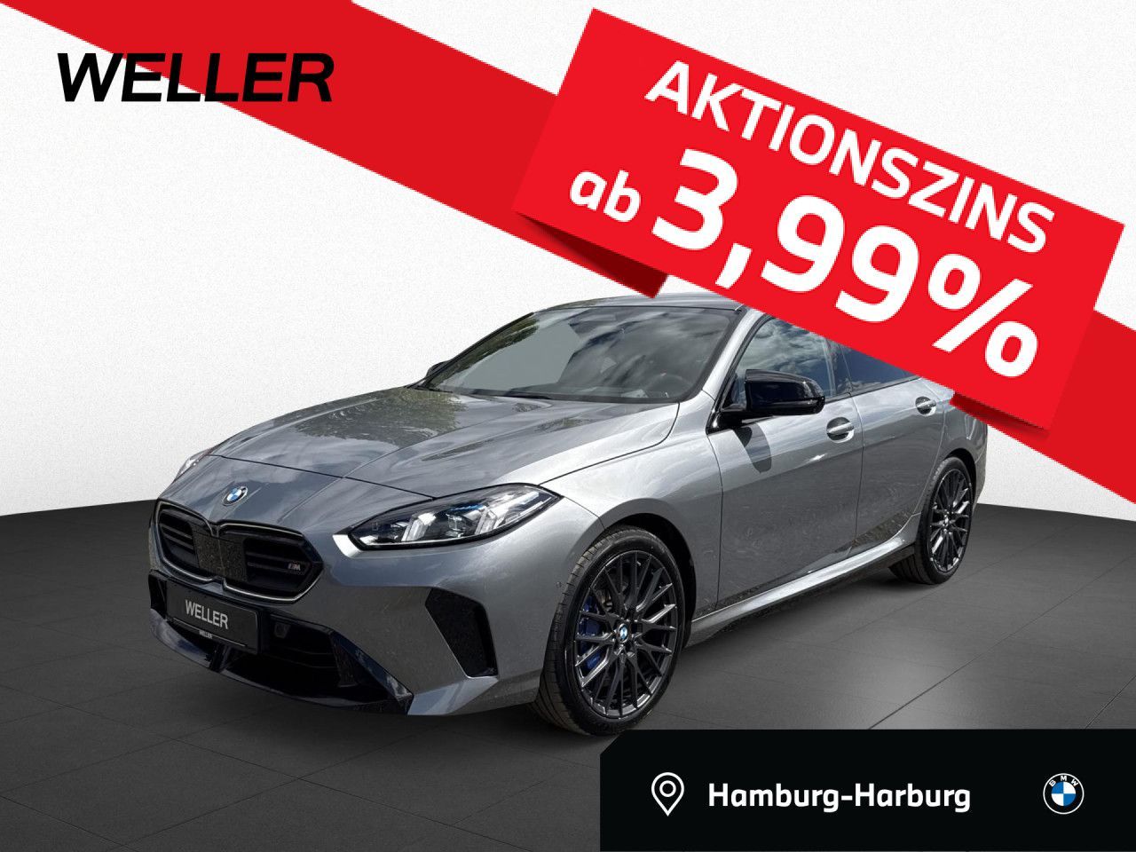 BMW M235 xDr GC LivePr,AHK,360°,H/K,Lea.o.Anz.326,-