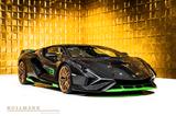 Lamborghini Sian +Fading Fluo Painting+ - Lamborghini: Sian