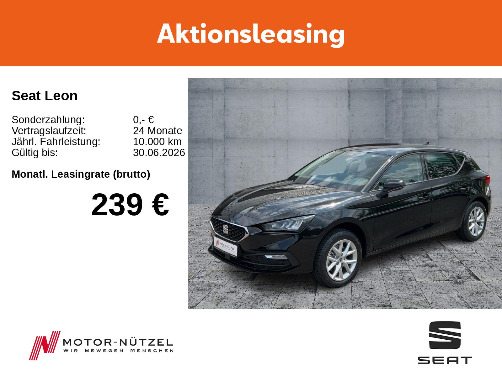 Seat Leon 150PS DSG/ NAVI/ KESSY/ RFK/ SHZ/ PDC