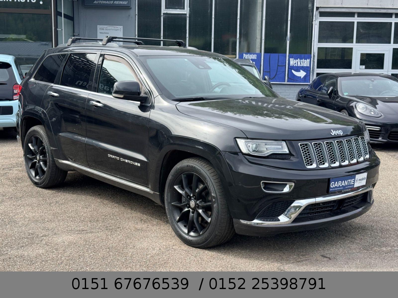 Jeep Grand Cherokee 3.0 CRD Summit | 250 ch | BVA | Toit panoramique | Harman Kardon | Sièges chauffants/ventilés à mémoire | Suspension pneumatique