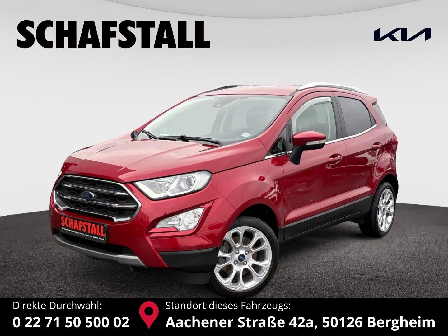 Ford EcoSport Titanium Navi Tempomat Kamera Sitzheizu
