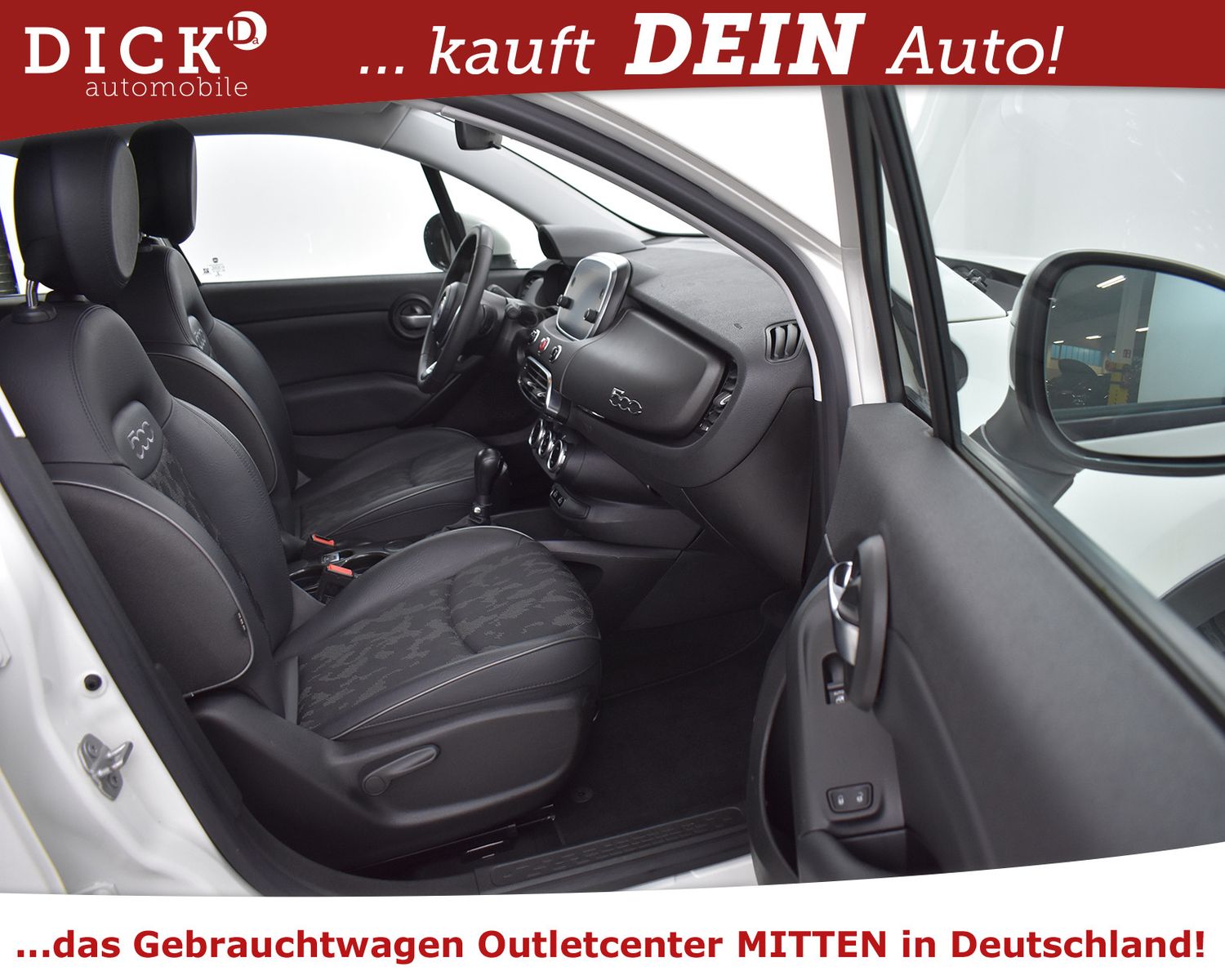 FIAT 500X 1.3 Cross Aut. LEDER+PDC+MFL+TEMP+APPLE+DAB - Image 14