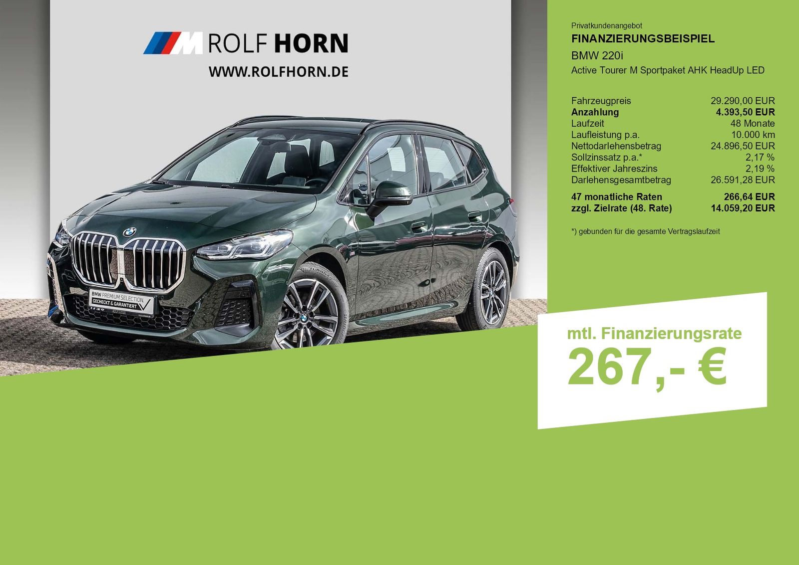 BMW 220 Active Tourer - Bild 3