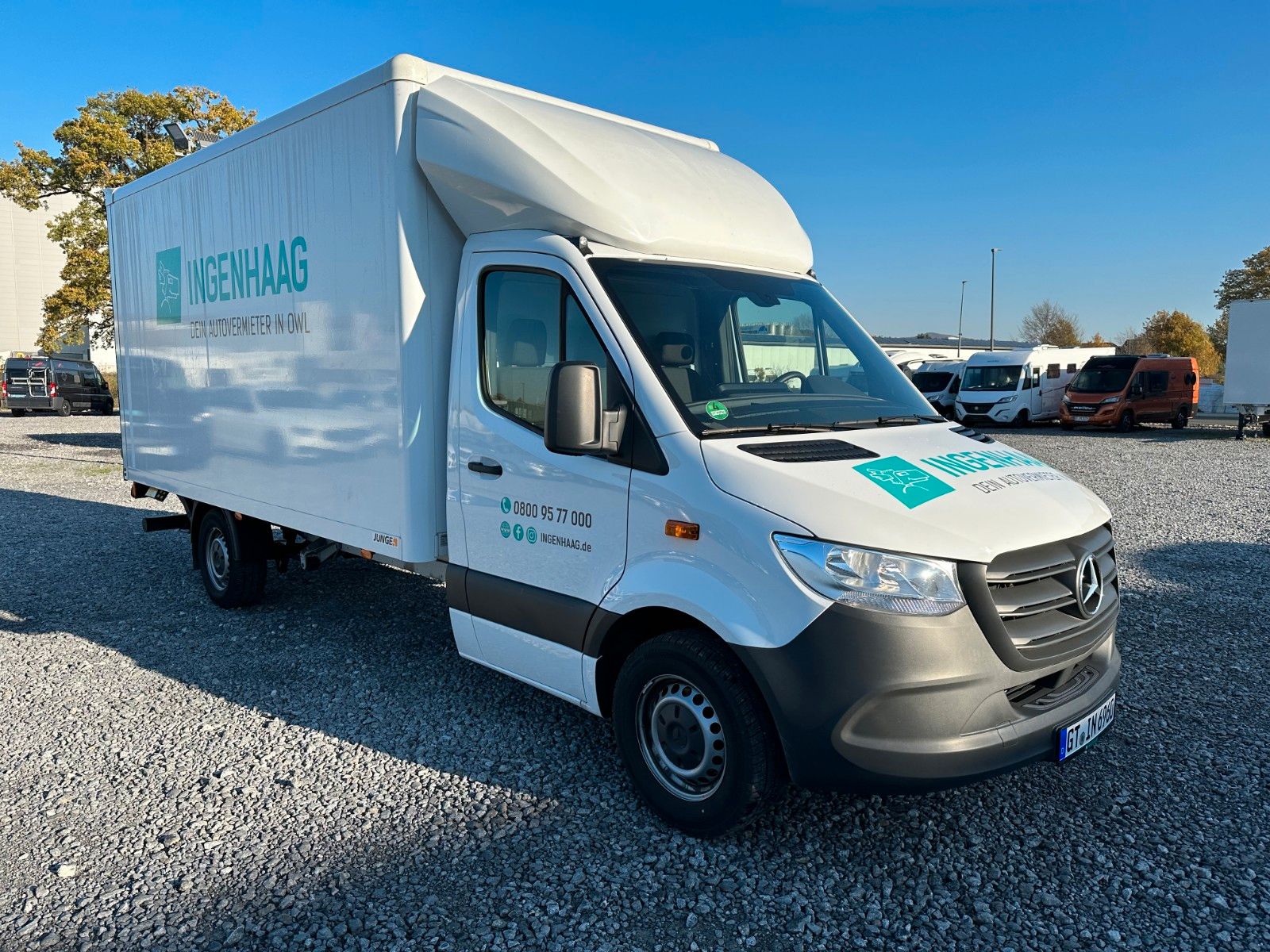 Fahrzeugabbildung Mercedes-Benz Sprinter III 316 CDI Koffer LBW / MBUX / Kamera