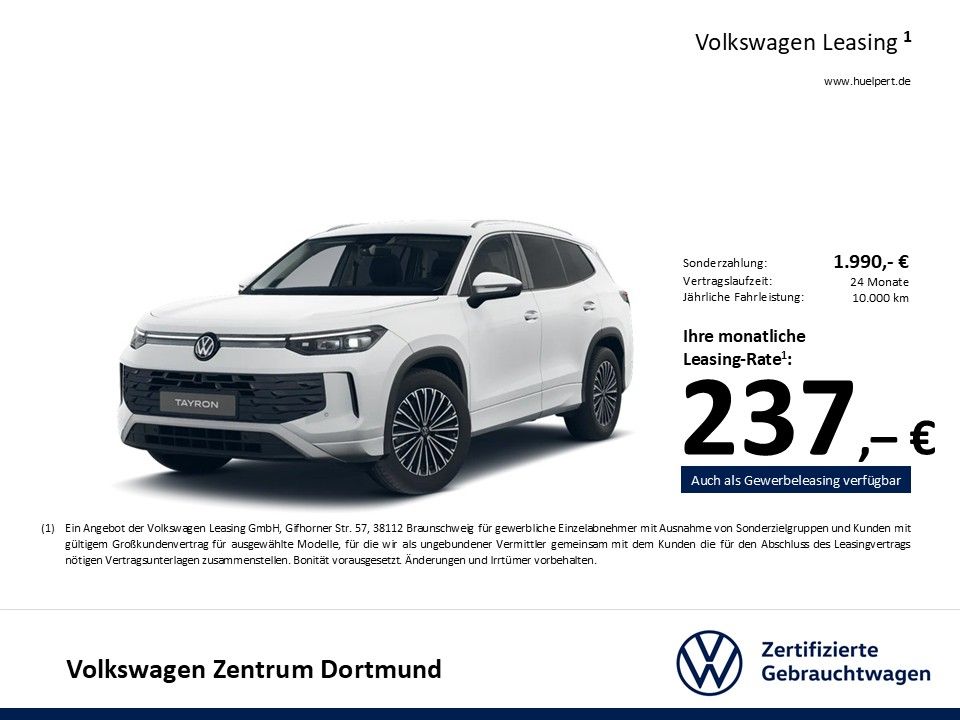 Volkswagen Tayron 1.5 eTSI LIFE HARMAN KARDON AHK CAM ACC foto 3