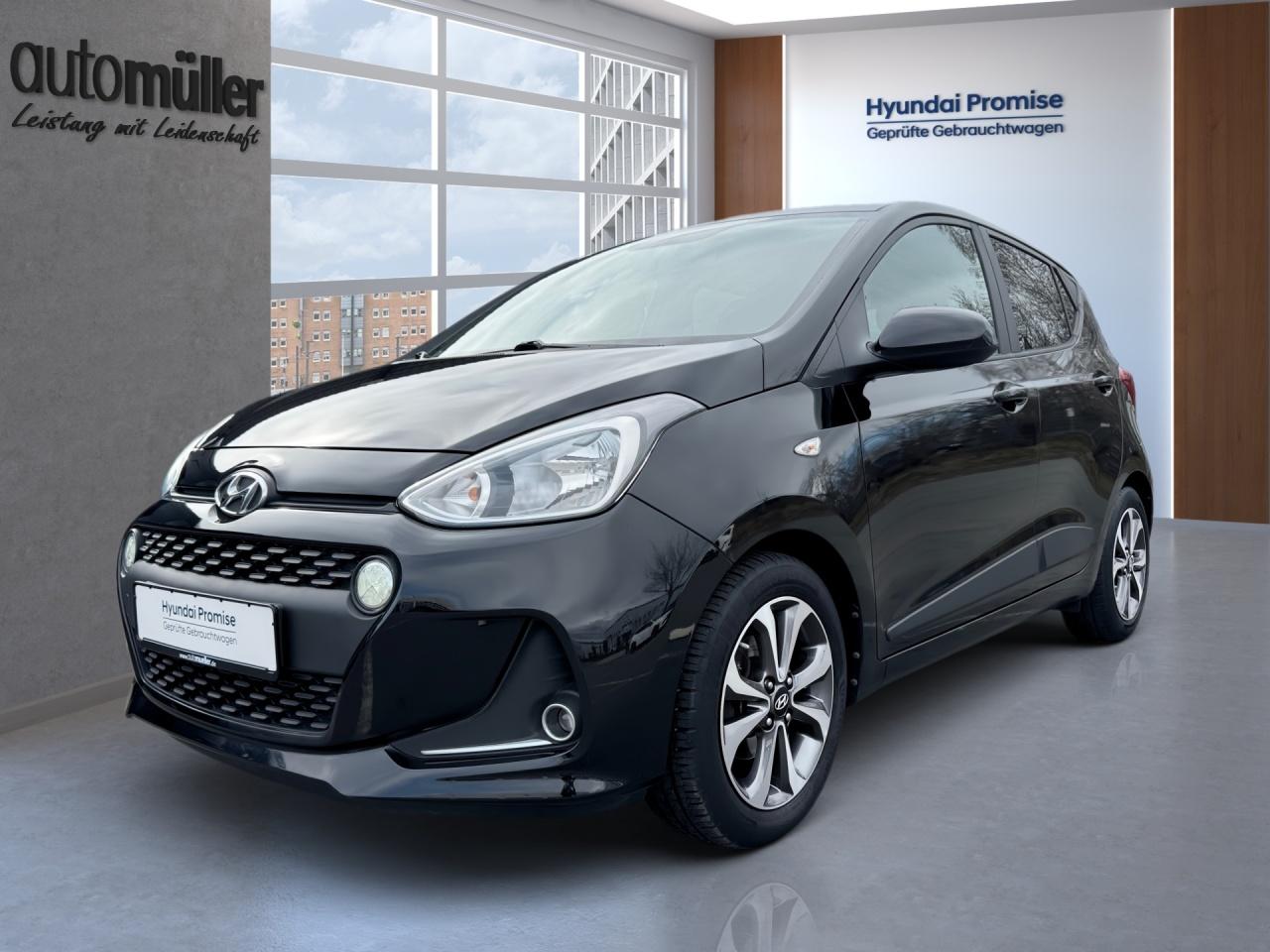 Hyundai i10 1.2 PASSION+ NAVI*KLIMAAT*SHZ*LHZ*DAB*TEMPOM