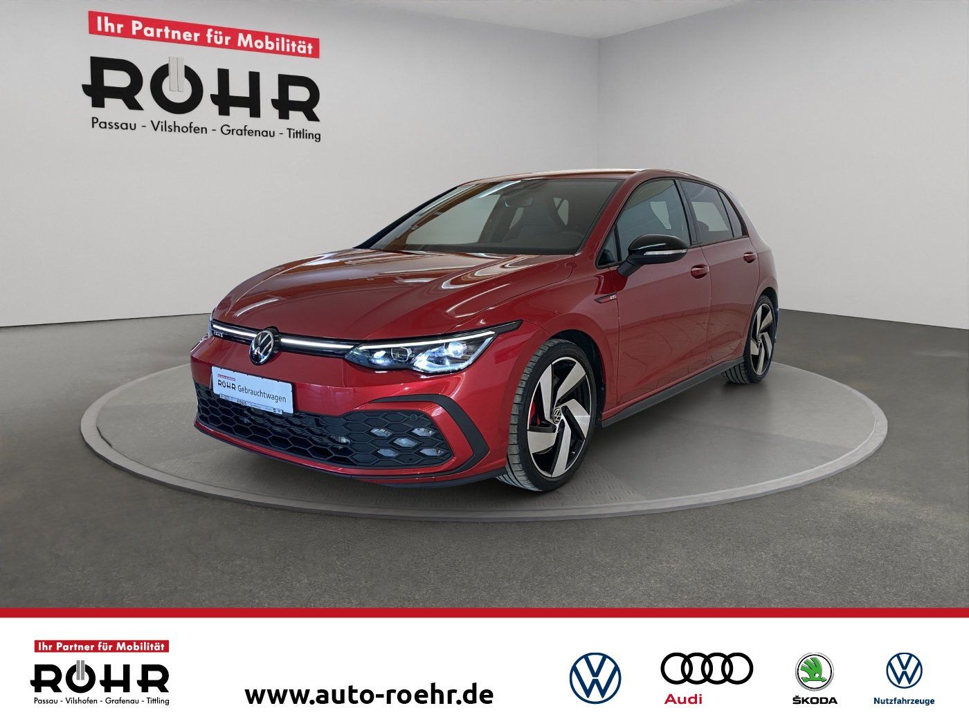 Volkswagen Golf VIII GTI 2.0 TSI DSG Black ACC Kam. LED Nav