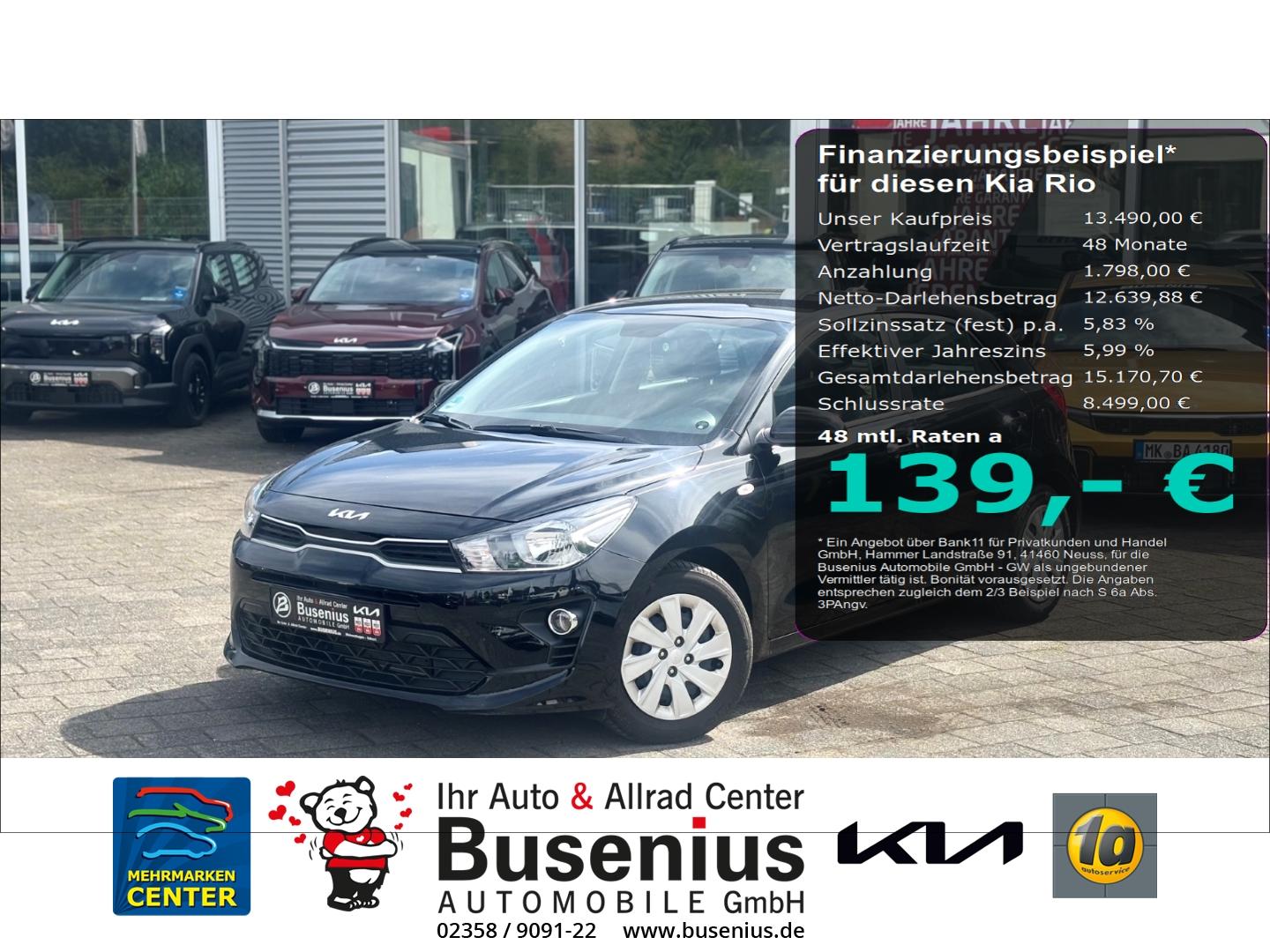 Kia Rio 1.2 Edition 7 +SHZ+DAB+Bluetooth