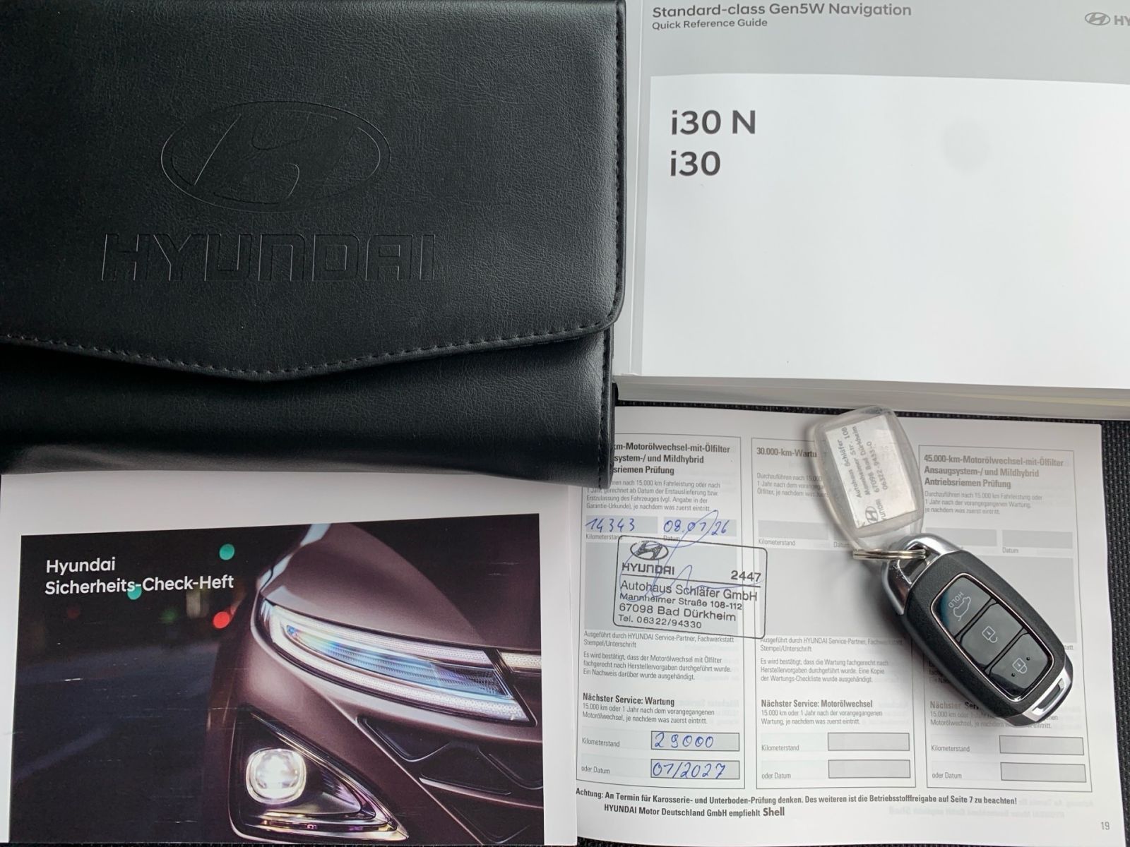 Fahrzeugabbildung Hyundai i30 1.5 T-GDI 7-DCT N Line Mild-Hybrid Navi LED