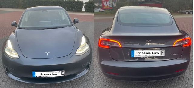 Tesla Model 3 LONG RANGE 2021 /AHK  - USt. ausweisbar