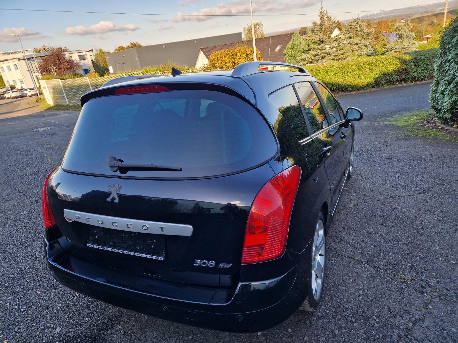 Peugeot 308 2009 — engine 1.598 cm³, 150 HP (110kW)