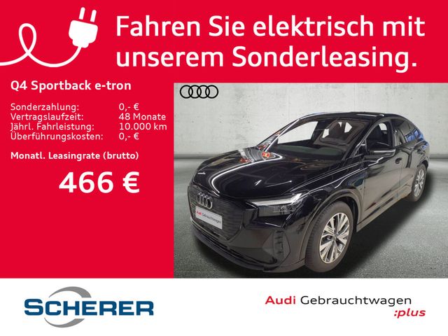 Audi Q4 Sportback 45 e-tron AHK/WÄRMEPUMPE/NAVI/APP