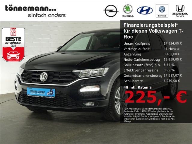 Volkswagen T-Roc TSI+AHK+NAVI+PARKPILOT VO+HI+KLIMAAUTOMATI