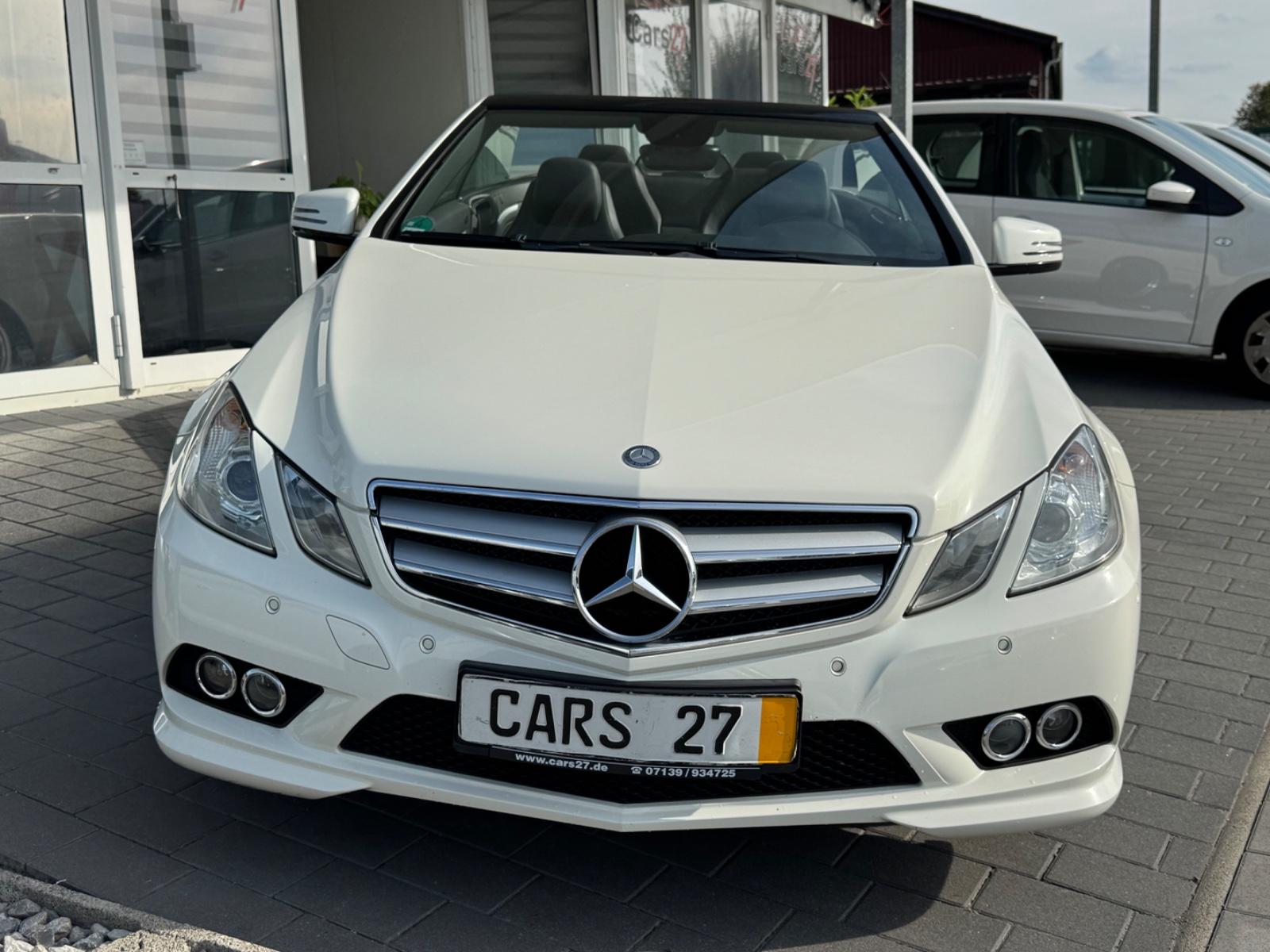 Mercedes-Benz E 200CGI Aut. Cabrio AMG-Line Leder Navi SHZ