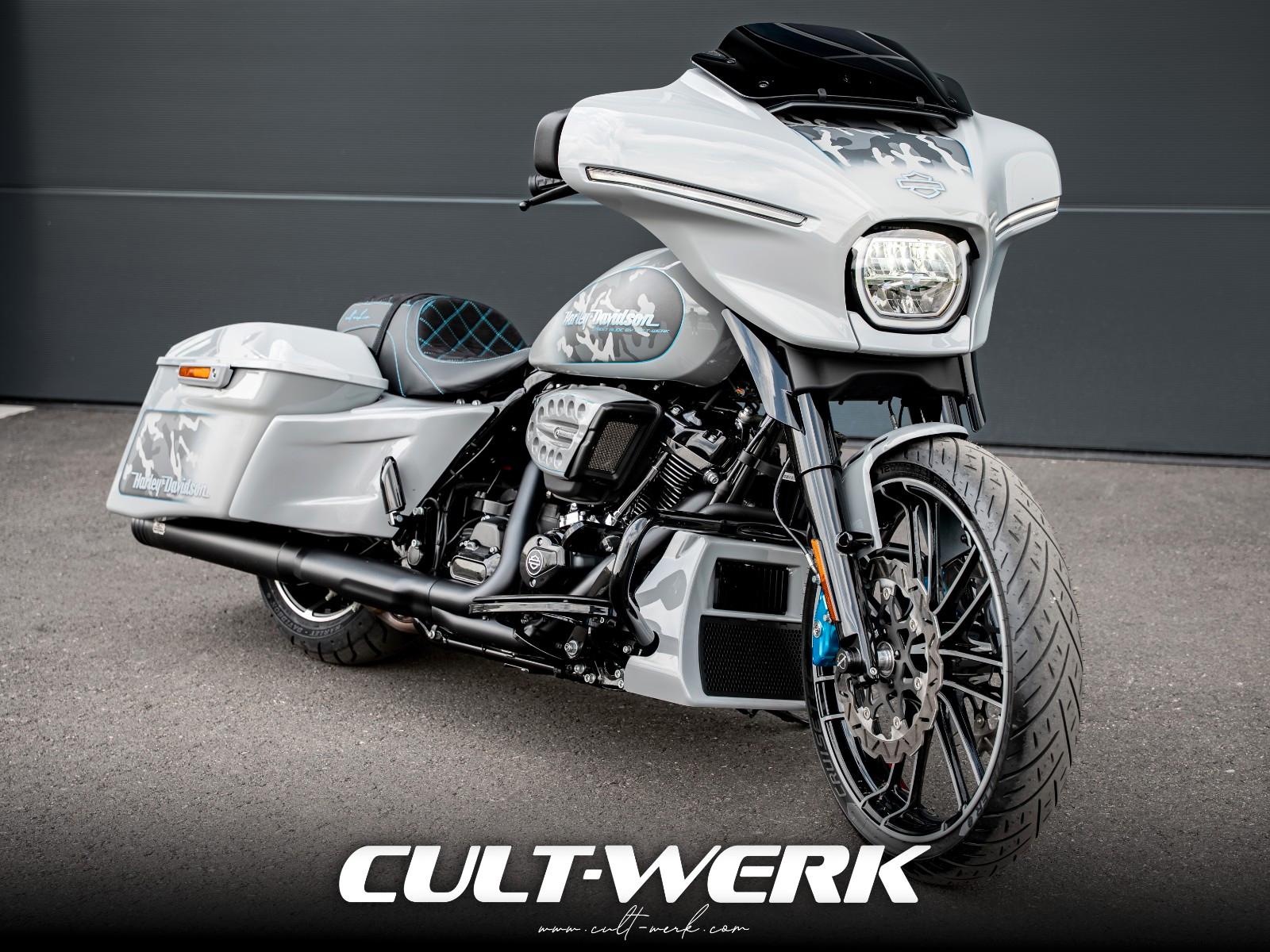 Harley-Davidson STREET GLIDE 117 "LUFT" "KLAPPE" by CULT-WERK