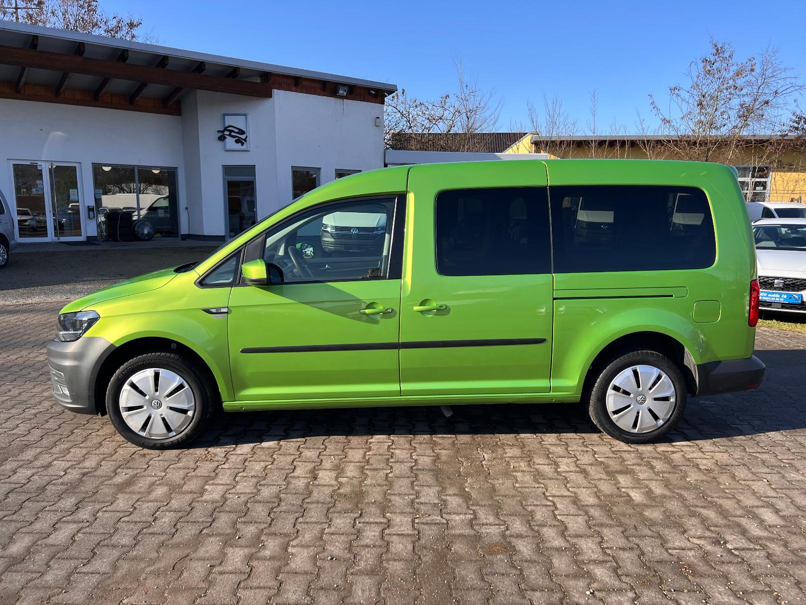 Volkswagen Caddy Maxi 2.0 TDI DSG Rollstuhl Rampe 110 kw