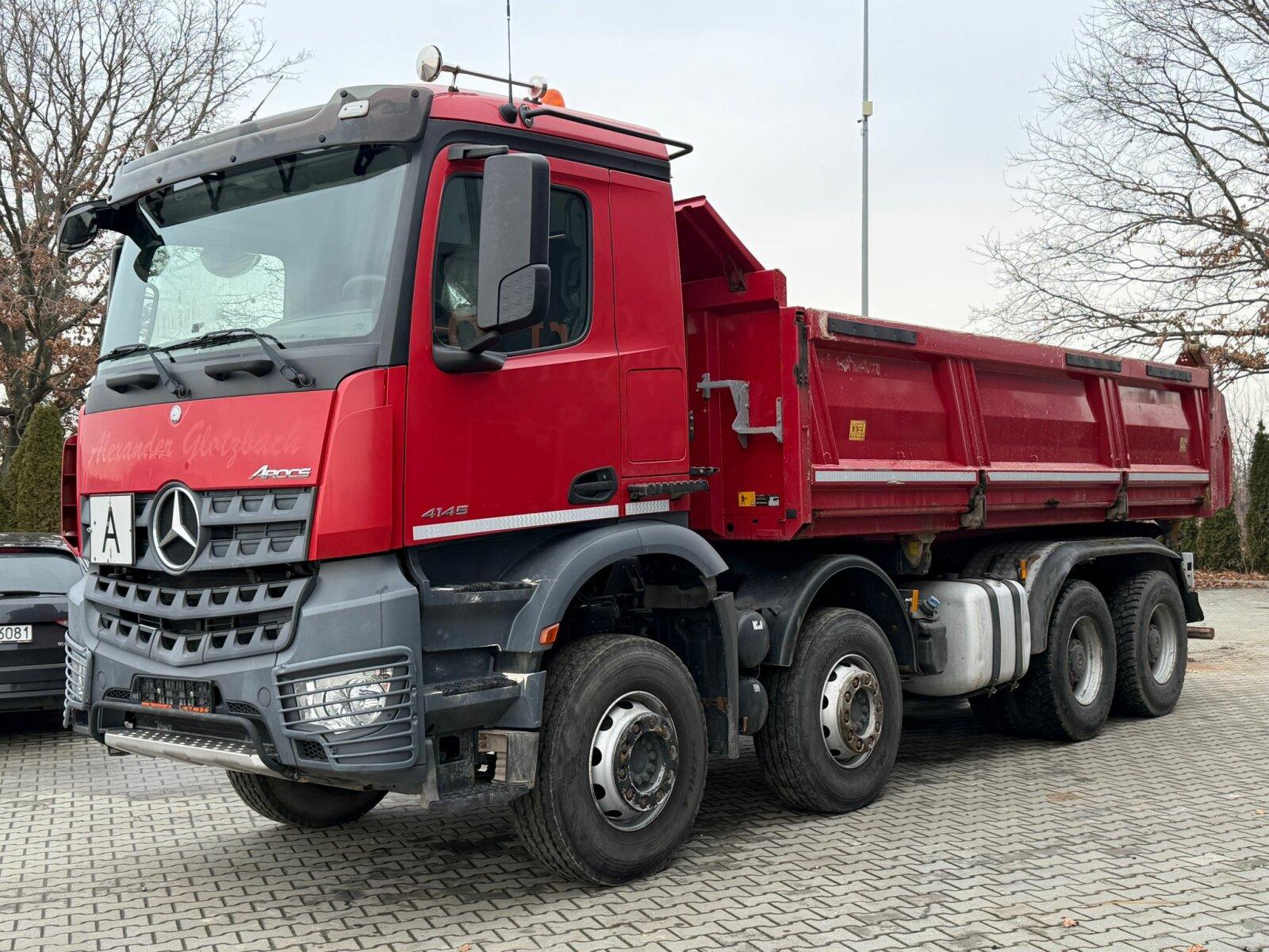 Mercedes-Benz Arocs 4145 8x4 Euro 6 Meiller Kipper Bordmatic