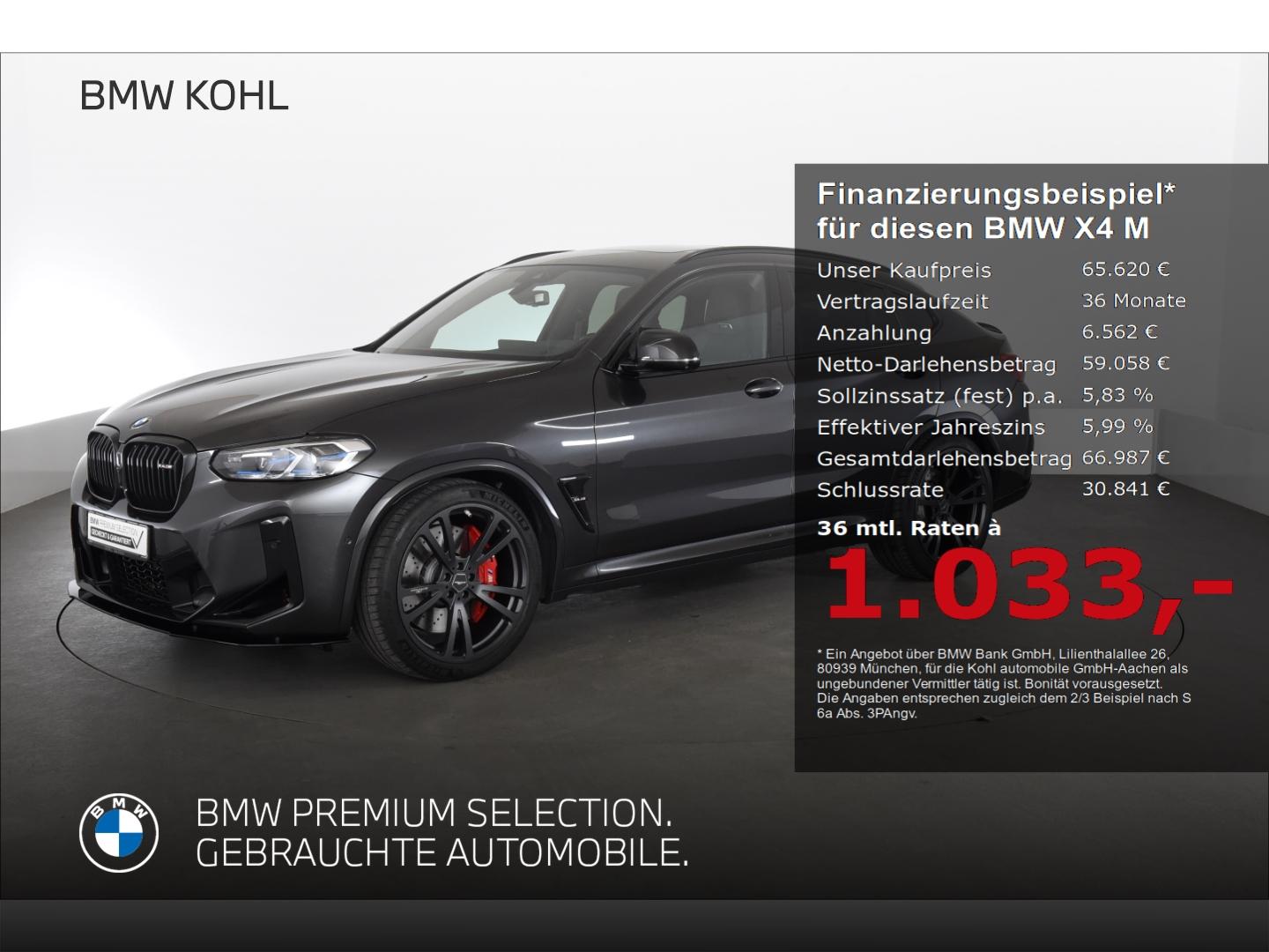 BMW X4 M Competition Laserlicht AC Schnitzer Umbau
