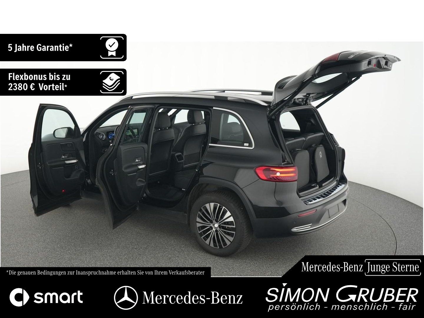 Fahrzeugabbildung Mercedes-Benz EQB 250+ Progressive Adv. Pano Ambi EasyP 7Sitze