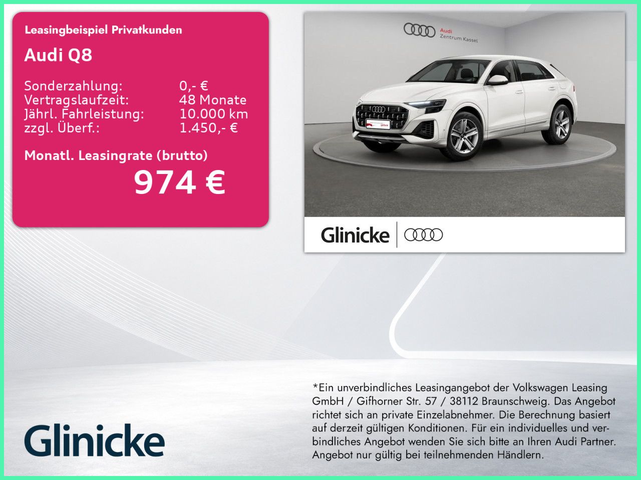 Audi Q8 SUV 55 TFSI e quattro NEUBESTELLUNG