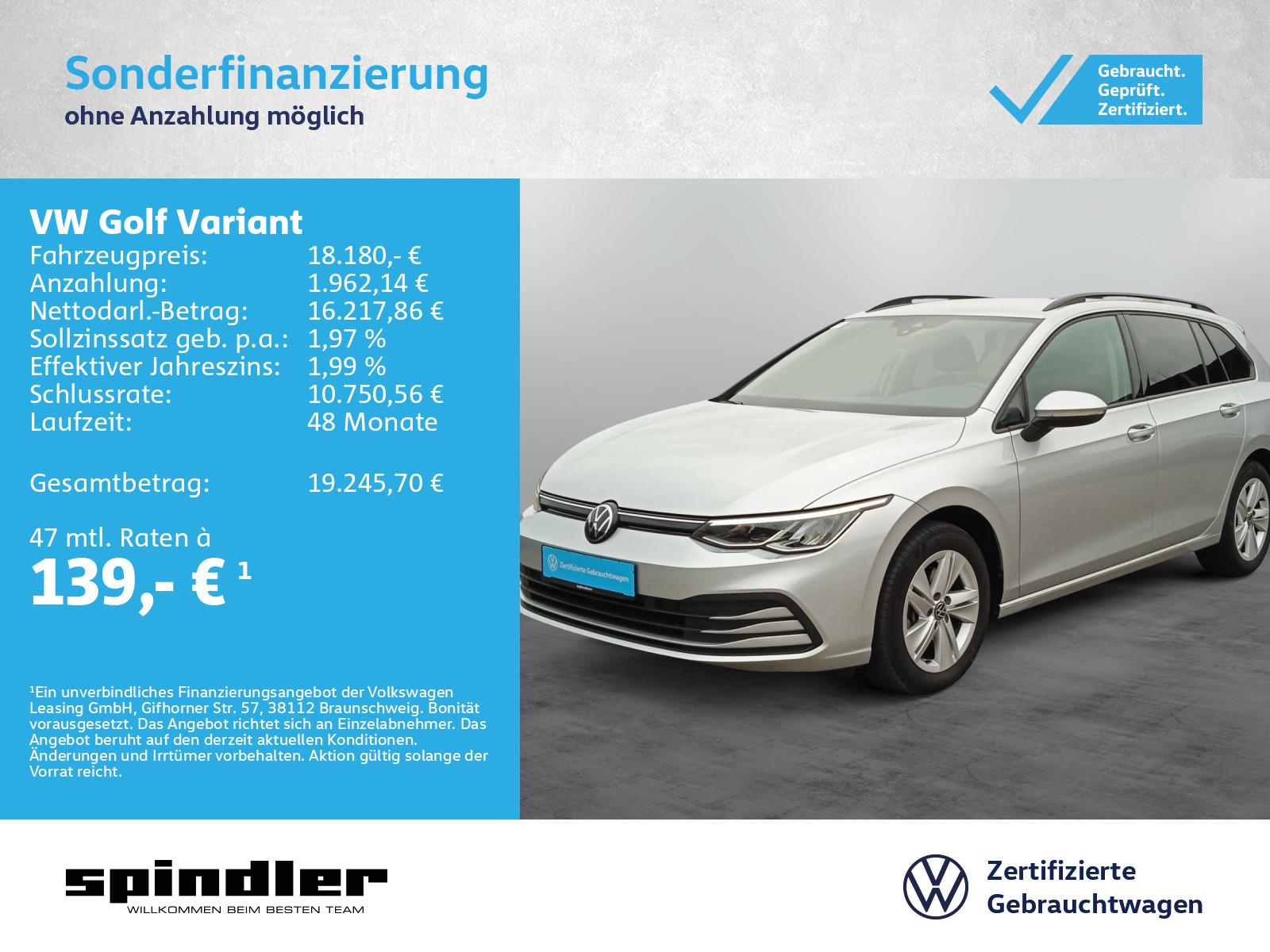 Volkswagen Golf Variant Life 2.0 TDI DSG / Navi, LED, ACC