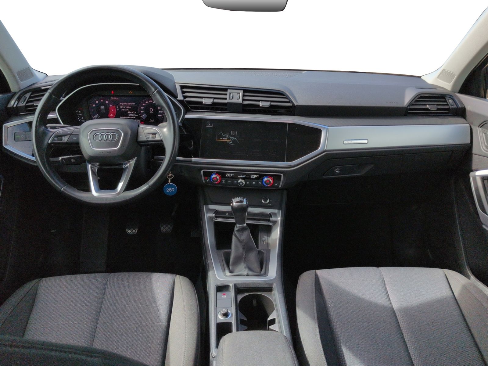 Q3 35 TFSI GRA+LED+SHZ+NAVI+18"+