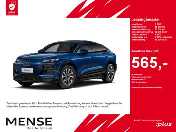 Audi Leasingangebot: Audi Q6 Sportback e-tron quattro 285 kW Pano Standhzg